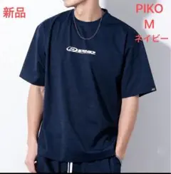 新品 PIKO M ネイビー 半袖Tシャツ ポリエステル100