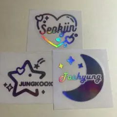 BTS ホログラムステッカー