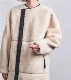ハイク HYKE ボア ロングコート