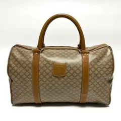 美品 オールドセリーヌ CELINE ミニボストン ハンドバッグ マカダム