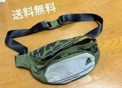 美品 adidas 迷彩 ボディバッグ