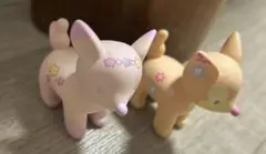 FLAFFY HOUSE フィギュア 子鹿 2体セット