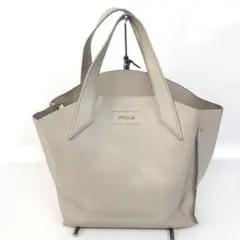 FURLA フルラ レザー トートバッグ ベージュ レディース ブランド