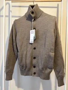 【極美品】ZANONE CHIOTO ニットブルゾン 46 定価6.6万