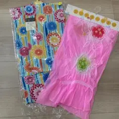 新品未使用品♦︎子供用100浴衣 3才〜4才