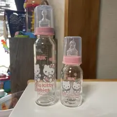 NUK ハローキティ 哺乳瓶 240ml 160ml セット