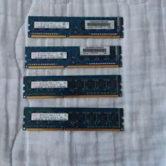 【動作確認済み】DDR3 2GB x 4枚