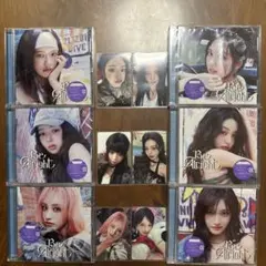 IVE Be Alright ソロジャケット トレカ CD コンプ セット