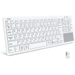 新品　Ewin Bluetooth/USB無線両対応キーボード 2.4Ghz接続