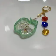 青リンゴ シェイカーチャーム MGLイメージ GREENAPPLE