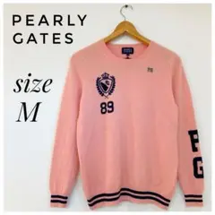 ✨早い者勝ち✨PEARLY GATESカシミヤセーター Mサイズ パーリーゲイツ