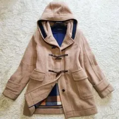 高級ライン!トゥモローランドコレクション ダッフルコート アルパカ混 ライナー