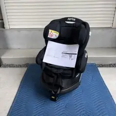 【美品】アップリカ ディアターンプラス ISOFIX デニムブラック