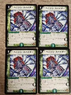 ベニジシスパイダー4枚