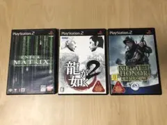 PS2 ソフトENTER MATRIX 龍が如く2 Medal of Honor