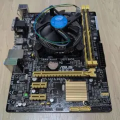 i5-4570 H81M-E メモリ8G　cpu/メモリ/マザーボードセット