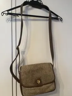 【美品】ボルボネーゼ/BORBONESE ショルダーバッグ（週末限定価格）