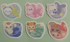 ぷちきゅあ購入特典ステッカー 6枚セット【新品・未使用】