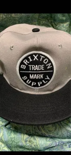 Brixton スナップバックキャップ グレー/ブラック