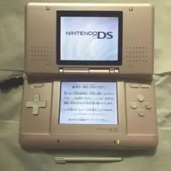 Nintendo DS 本体 ピンク スタイラスペン付き