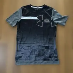 Under Armour HeatGear Tシャツ YXL ブラック/グレー
