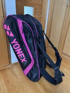 美品！YONEX ラケットバッグ ブラック/ピンク