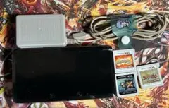 3DS ブラック VC版ポケモン 赤・ピカチュウ・銀・クリスタル付き DL済