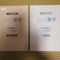 2025年最新】アドバンスト模試 中3の人気アイテム - メルカリ