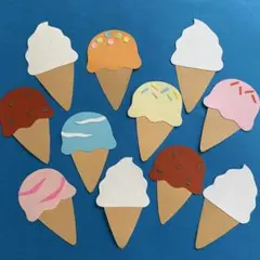 壁面飾り アイスクリーム ソフトクリーム 夏