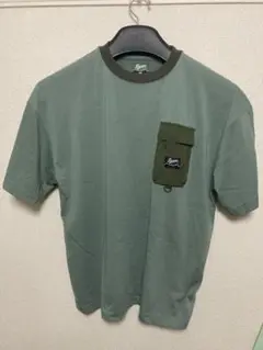 Danner ポケット付きグリーンTシャツ Lサイズ