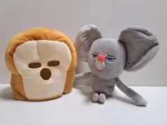 パンどろぼう ぬいぐるみ 着脱式