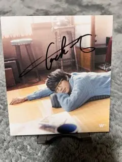 【新品未開封】川崎貴也 サインミニ色紙付き 曖昧Blue 初回限定版