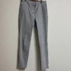 ZARA ストライプ スラックス S
