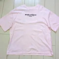 美品、ピンク Tシャツ Lサイズ