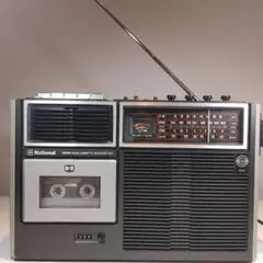 National／ラジカセ／RQ-560／メンテナンス済み／ケアセット付属 National／ラジカセ／RQ-560／メンテナンス済み／ケアセット付属