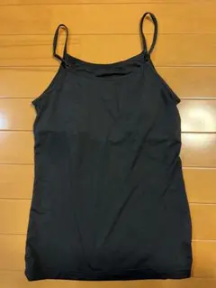 TOPVALU 黒 カップ付きキャミソール 150