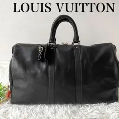 【極美品✨】 ルイヴィトン エピ ボストンバッグ キーポル 45 ノワール 黒
