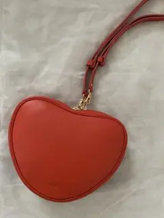 チーバッグ　ch!iii レザーハートショルダー　レッド ch!iii/チー Leather Heart Shoulder（ショルダーバッグ）｜Ch