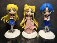 【開封済み・箱無】Qポスケット セーラームーン 3体セット　フィギュア