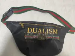 DLSM DUALISM ボディバッグ グラフィックプリント