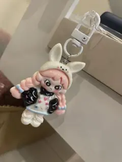 うさぎ耳キャラクターキーホルダー