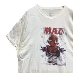 BiOD キャラ Tシャツ 古着 スパイダーマン マッドマガジン アメコミ 雑誌