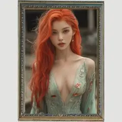 Ｐ1042 女神様　　【開運•風水•絵画風・ヒーリングアート】