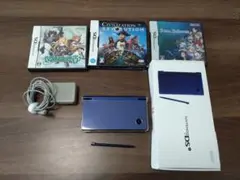 ニンテンドーDSi メタリックブルー　美品　＋ソフト3本セット