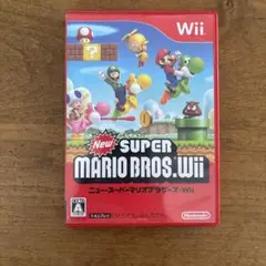 (動作未確認)WiiのゲームソフトNew スーパーマリオブラザーズ