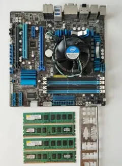 ASUS P8H67-M EVO CPU メモリ CPUクーラーセット稼働未確認