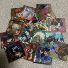 幽遊白書 ウエハース 17枚セット