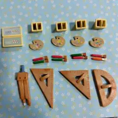 シルバニア　絵具セット　不足あり