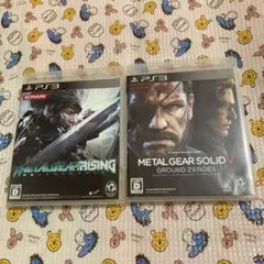 PS3 メタルギアライジング+メタルギアソリッドV グラウンドゼロス