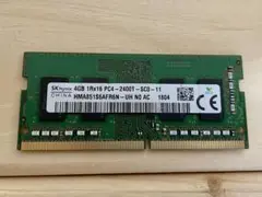 ノート用 DDR4 4GB PC4 2400 SKhynix 富士通